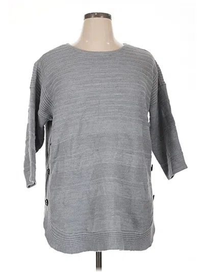 Pre-owned Design History Pullover Sweater In Gray