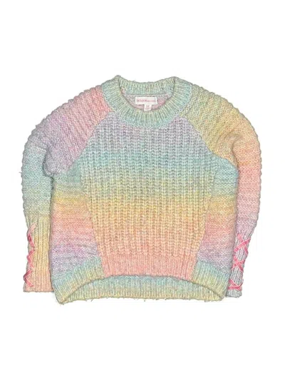 Pre-owned Design History Kids' Pullover Sweater In Green