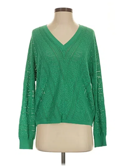 Pre-owned Design History Pullover Sweater In Green