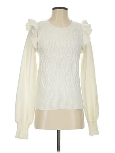 Pre-owned Design History Pullover Sweater In Ivory
