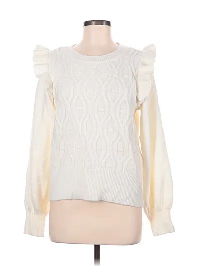 Pre-owned Design History Pullover Sweater In Ivory