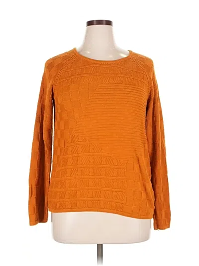 Pre-owned Design History Pullover Sweater In Orange