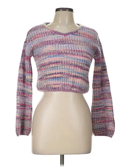 Pre-owned Design History Pullover Sweater In Purple