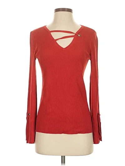 Pre-owned Design History Pullover Sweater In Red