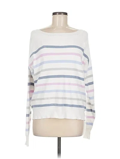 Pre-owned Design History Pullover Sweater In White