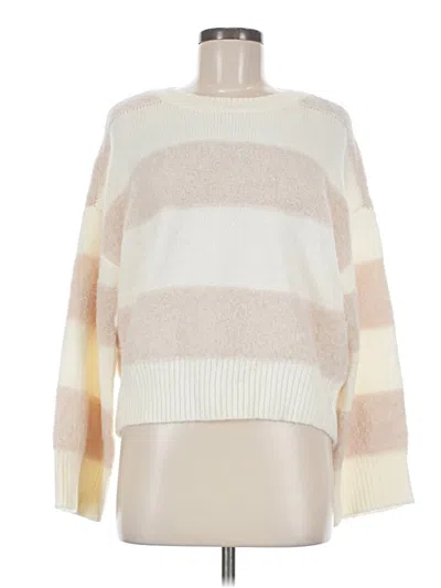 Pre-owned Design History Pullover Sweater In White