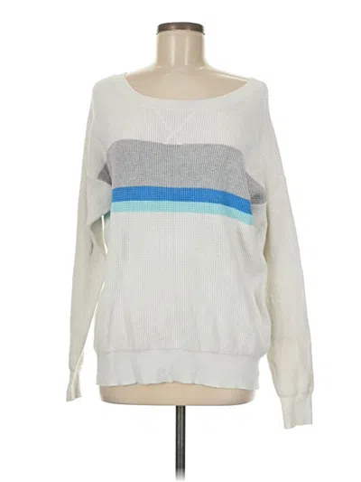 Pre-owned Design History Pullover Sweater In White