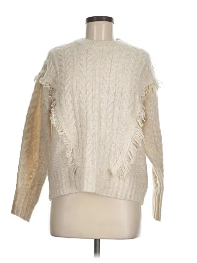 Design History Pullover Sweater In White