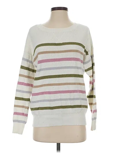 Pre-owned Design History Pullover Sweater In White