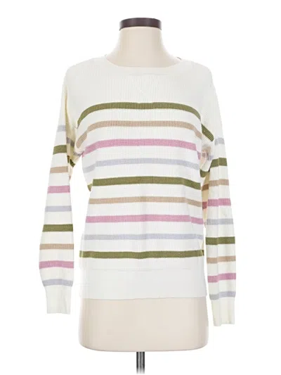 Pre-owned Design History Pullover Sweater In White