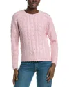 Design History Raglan Sweater In Pink