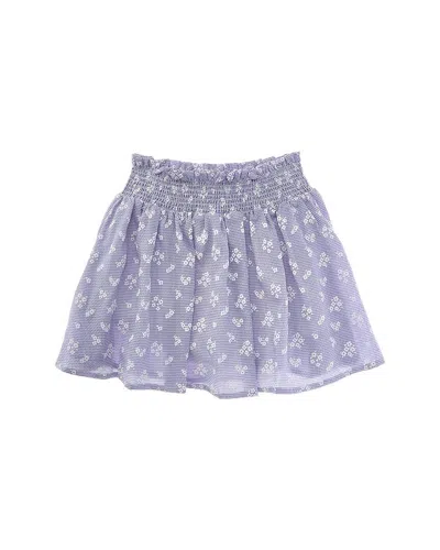 Design History Kids' Skort In Purple