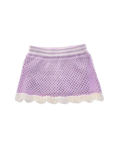 Design History Kids' Skort In Purple