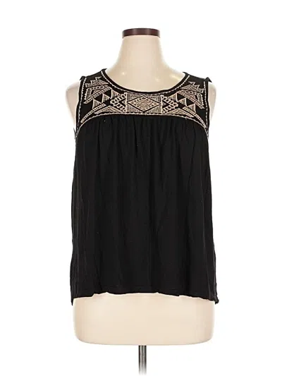 Pre-owned Design History Sleeveless Blouse In Black