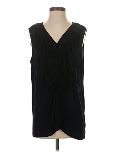 Pre-owned Design History Sleeveless Blouse In Black