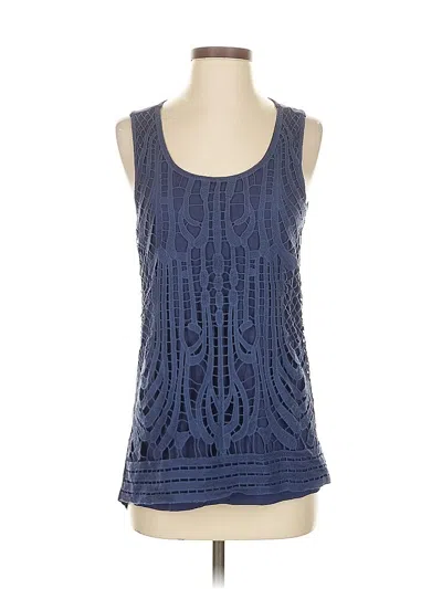 Pre-owned Design History Sleeveless Blouse In Blue