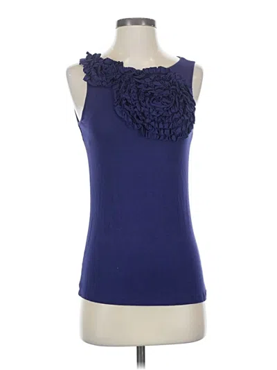 Pre-owned Design History Sleeveless Blouse In Blue