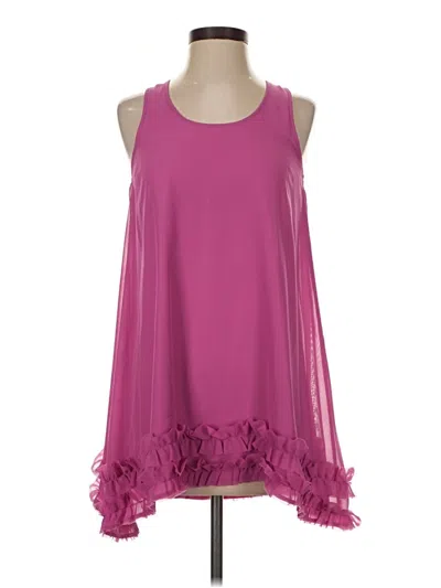 Pre-owned Design History Sleeveless Blouse In Pink
