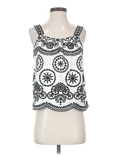 Pre-owned Design History Sleeveless Blouse In White