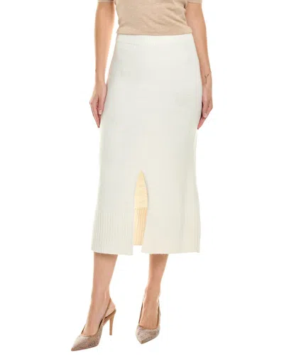 Design History Sweater Skirt In White