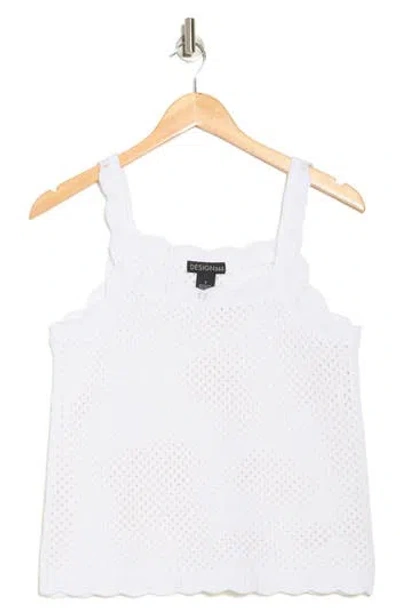 Design History Textured Open Stitch Tank