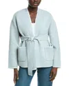Design History Tie Front Cardigan In Blue