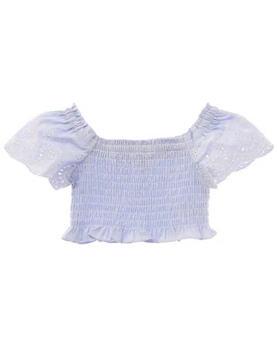 Design History Kids' Top In Blue
