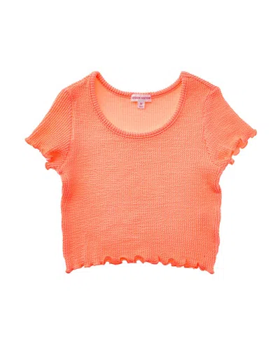 Design History Top In Orange