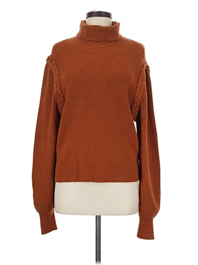 Pre-owned Design History Turtleneck Sweater In Brown