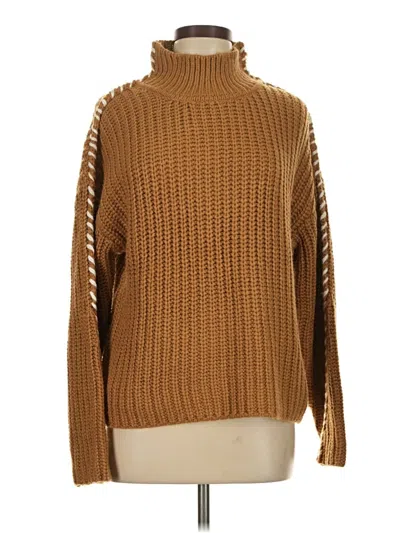 Pre-owned Design History Turtleneck Sweater In Brown