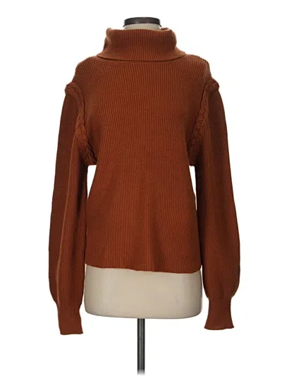 Pre-owned Design History Turtleneck Sweater In Brown