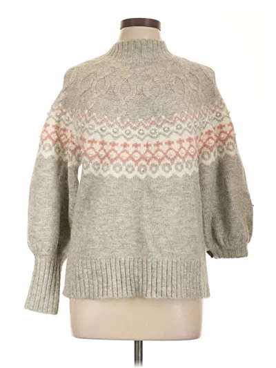 Pre-owned Design History Turtleneck Sweater In Gray