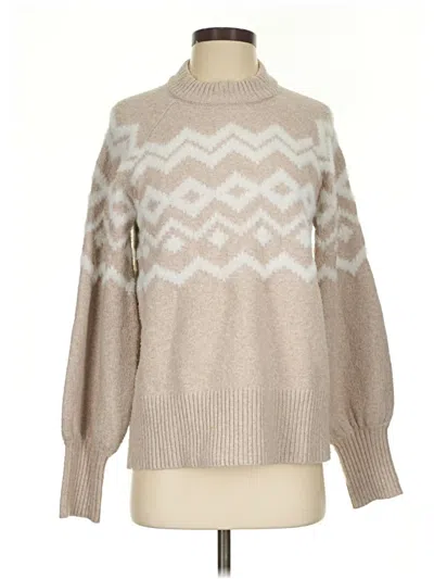 Pre-owned Design History Turtleneck Sweater In Tan