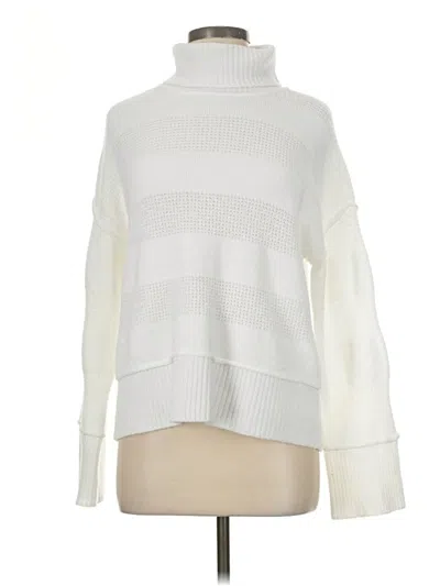 Pre-owned Design History Turtleneck Sweater In White