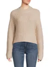 Design History Women's Raglan Sleeve Sweater In Simply Taupe