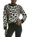 Design History Wool-blend Pullover Sweater In Black