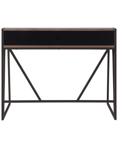 Design House Leick Home Fletcher Contemporary Writing Desk With Shelf