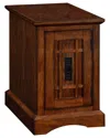 Design House Leick Home Mission Solid Wood Cabinet End Table