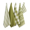 Design Imports 5-pc. Dish Cloth Set In Green