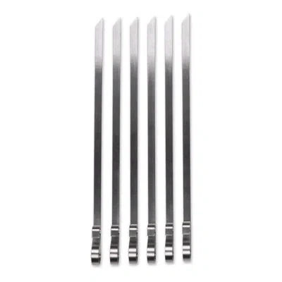 Design Imports 6 Piece Assorted Kitchen Utensil Set In Silver