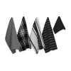 Design Imports Asst Foodie 5-pc. Towel + Dish Cloth Set In Black