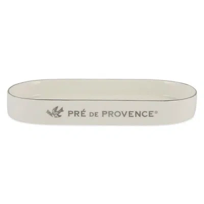 Design Imports Ceramic Soap Dish In Beige