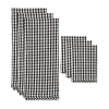 Design Imports Check 6-pc. Towels + Dish Cloths Set In Multi