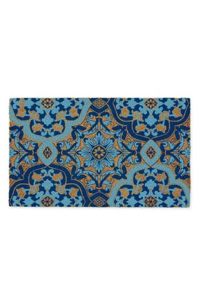 Design Imports Citra Doormat In Blue