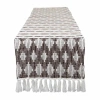 Design Imports Colby Southwest Dark Brown/stone Table Runner In Brown
