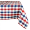 Design Imports Design Imporrt Checkers Tablecloth In Multi