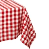 Design Imports Design Imporrt Checkers Tablecloth In Red