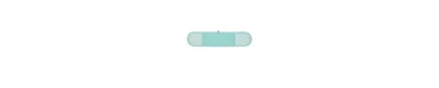Design Imports Double Strip Chef Kitchen Cooking Baking Collection, Double Oven Mitt, 35x7.5", Aqua