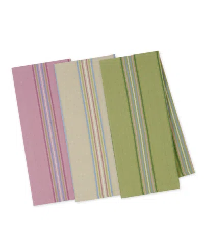 Design Imports Easter Basket Heavyweight Essentials Dishtowel, Set Of 3 In Multi