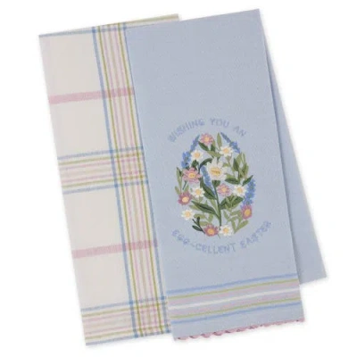 Design Imports Egg-cellent Easter Dishtowel Set Of 2